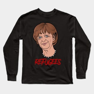 ANGELA MERKEL Long Sleeve T-Shirt